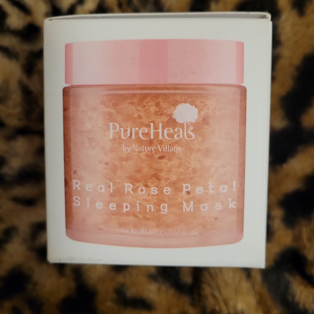 NIB Pureheals Real Rose Petal Sleepi g Mask